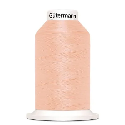 Cône de fil mousse Gütermann Bulky-Lock 1000m - Rose poudré