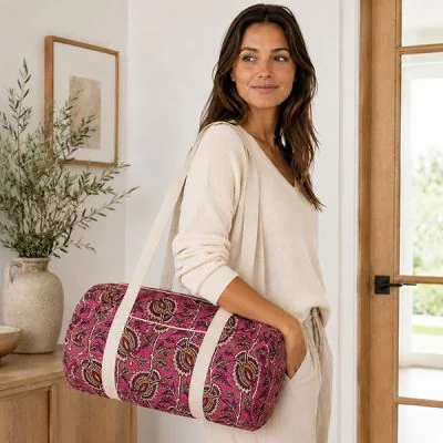 Kit Couture Craftine Sac polochon Velours indy