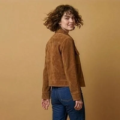 Kit Couture Craftine Veste Urba Suédine Camel
