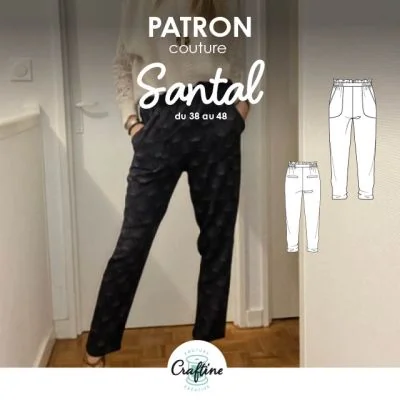 Patron Craftine Pantalon Santal