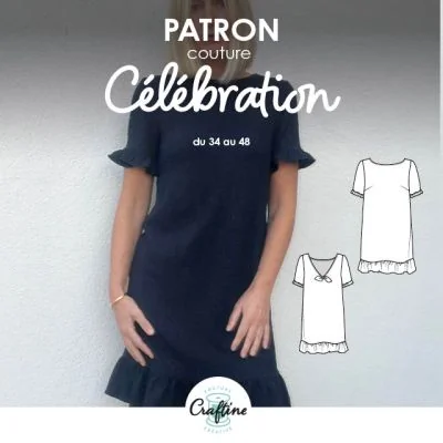 Patron Craftine Robe Célébration