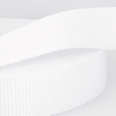 Sangle Polypropylène 30 mm Blanc x1m