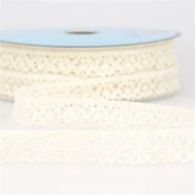 Dentelle Polyester 15 mm Ecru x1m