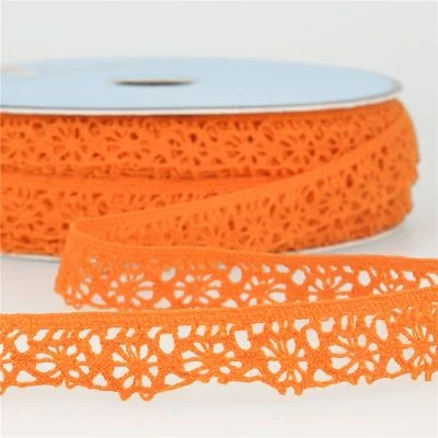 Dentelle Polyester 15 mm Orange x1m