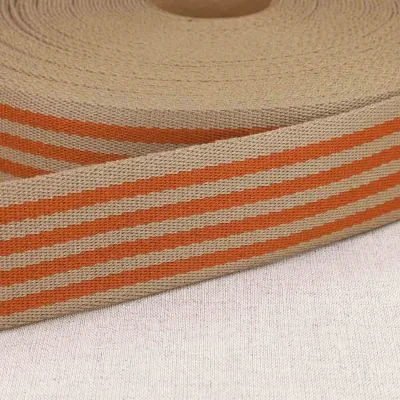 Sangle Polyester 40 mn Bicolore rouille x 1m