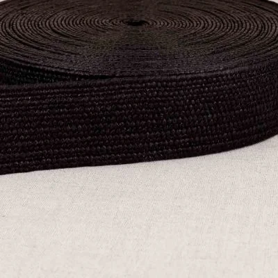 Sangle aspect naturel 50 mn noire x 1m