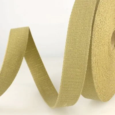 Sangle Coton 30 mm Lurex uni Lin x1m