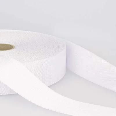 Sangle Polyester 35 mm Blanc x1m