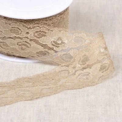 Dentelle Entre deux 45 mm - Beige x1m
