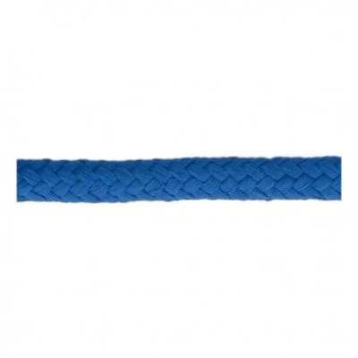 Cordon Tressé tubulaire 11 mm Bleu roi x1m