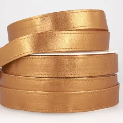 Sangle Simili cuir 25 mm Or x1m