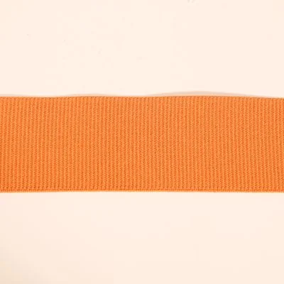 Ruban gros grain élastique ceinture 36 mm Frou-Frou - Orange x1m