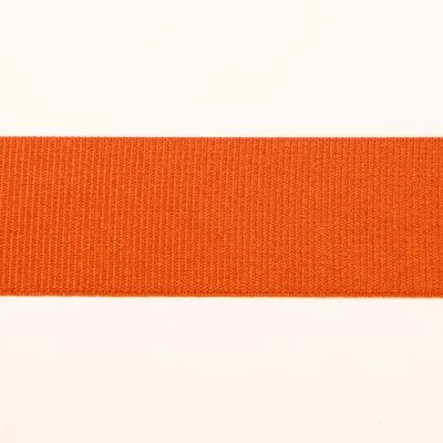 Ruban gros grain élastique ceinture 36 mm Frou-Frou - Orange foncé x1m