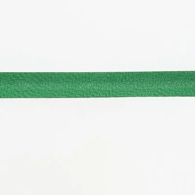 Biais lurex brillant 20 mm Vert x1m
