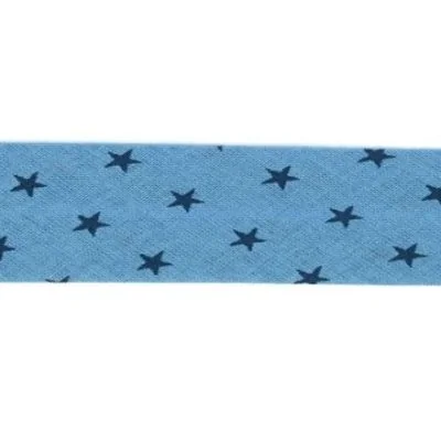 Biais étoiles Frou-Frou Bleu ciel