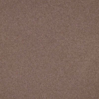 Tissu Maille Polaire douce Bio uni Brun - Par 10 cm