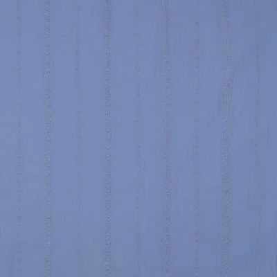Tissus Coton broderie Linéa bleu sur fond Bleu lavande - Par 10 cm