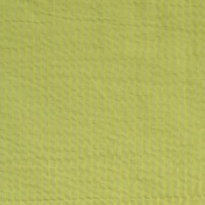 Tissu  Voile de Coton  uni Ondela Vert anis - Par 10 cm