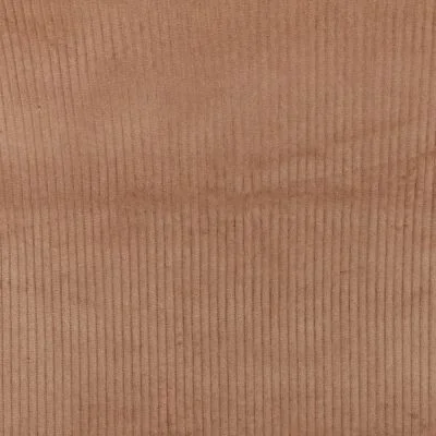 Tissu Velours Grosses côtes Marron clair x10cm
