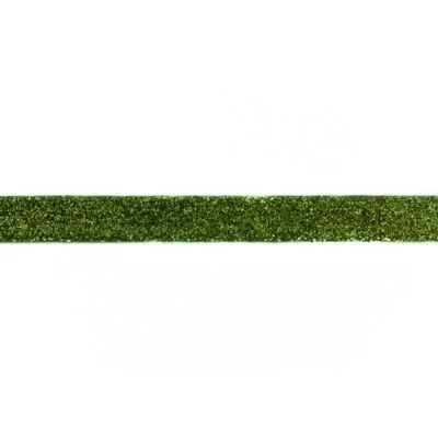 Ruban Paillettes 15mm Vert gazon x 1m
