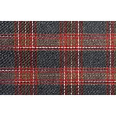 Tissu Tartan Ecossais Mateo sur fond Rouge - Par 10 cm
