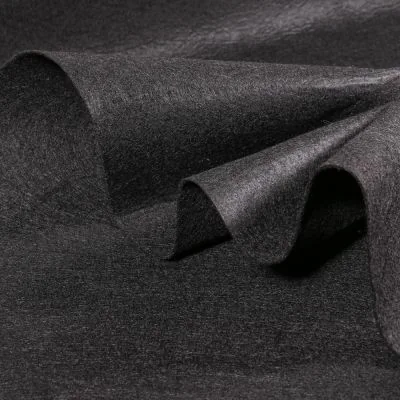 Tissu Feutrine 90 cm Noir - Par 10 cm