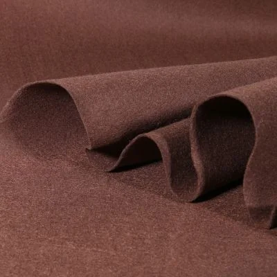 Tissu Feutrine 90 cm Marron - Par 10 cm