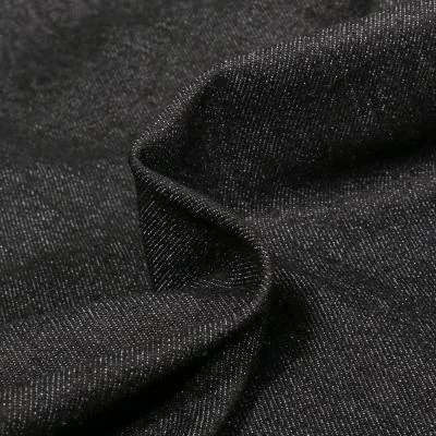 Tissu Jean stretch Craftine Noir - Par 10 cm