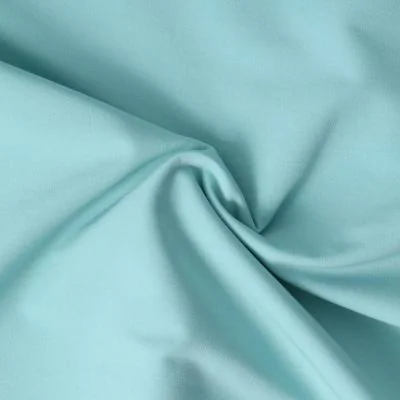 Tissu Crêpe Scuba extensible Nayeli uni Bleu ciel - Par 10 cm