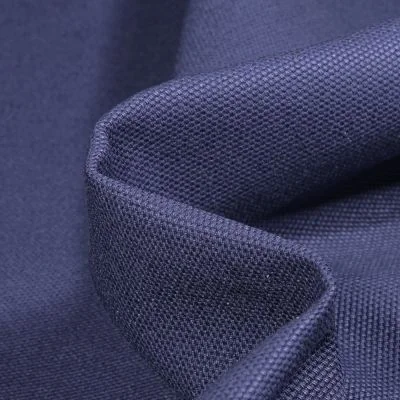 Tissu Toile de coton MaxCotton uni grande largeur Bleu marine - Par 10 cm
