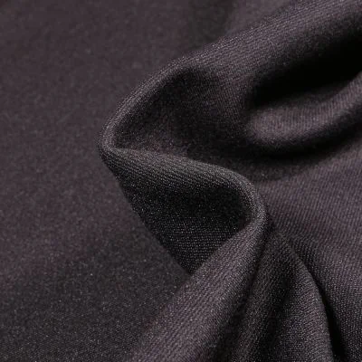 Tissu Jersey Milano uni Punta Noir - Par 10 cm