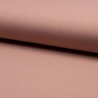 Tissu Bengaline Super stretch uni Rose - Par 10 cm