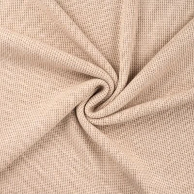 Tissu Maille Jersey Tricot uni Naturel - Par 10 cm