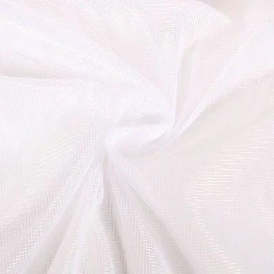 Tissu Moustiquaire Souple grande largeur Blanc - Par 10 cm