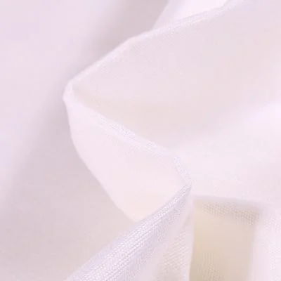 Tissu Toile extérieure uni Grande Largeur Dralon Blanc - Par 10 cm