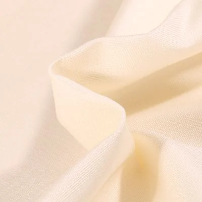 Tissu Toile extérieure uni Grande Largeur Dralon Ecru - Par 10 cm