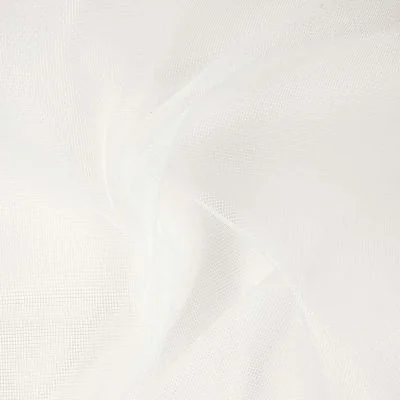Tissu Moustiquaire Semi-rigide Enroulable Blanc - Par 10 cm