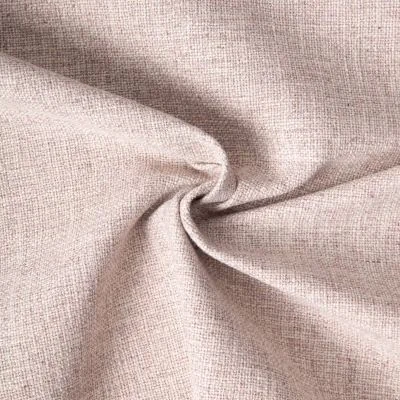 Tissu Toile Polycoton Lin Alix uni Naturel - Par 10 cm