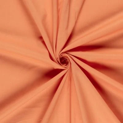 Tissu Coton uni Sonata Melon - Par 10 cm