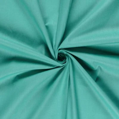 Tissu Coton uni Sonata Vert émeraude - Par 10 cm