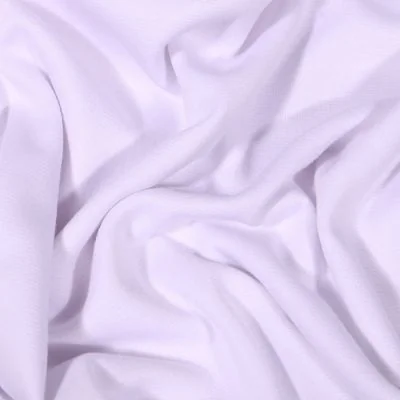 Tissu Jersey Milano uni Blanc - Par 10 cm