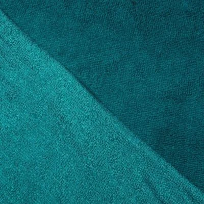Tissu Micro Éponge Bambou Vert canard - Par 10 cm
