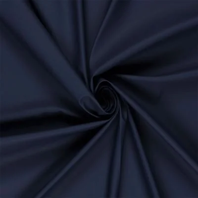 Tissu Imperméable uni Bleu marine - Par 10 cm