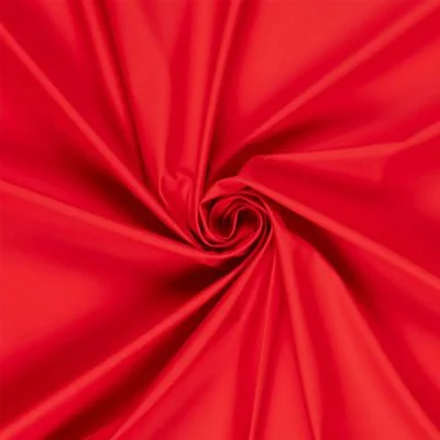 Tissu Imperméable uni Rouge - Par 10 cm
