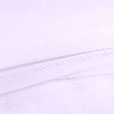Tissu Tulle souple grande largeur uni Blanc - Au mètre