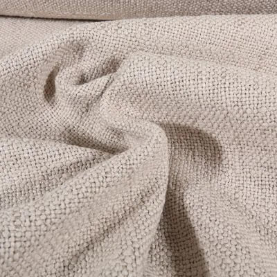 Tissu d&#039;ameublement Normandie uni Naturel - Par 10 cm