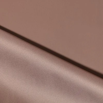 Tissu Toile à sac envers PVC déperlant ultra robuste Taupe - Par 10 cm