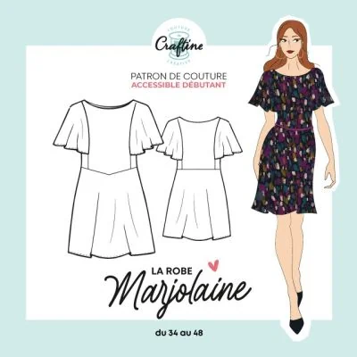 Patron Craftine Robe Marjolaine
