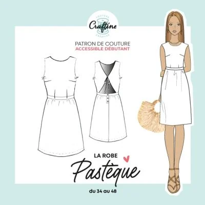 Patron Craftine Robe Pastèque