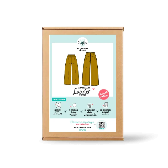 Kit Couture Craftine Pantalon Laurier Camel